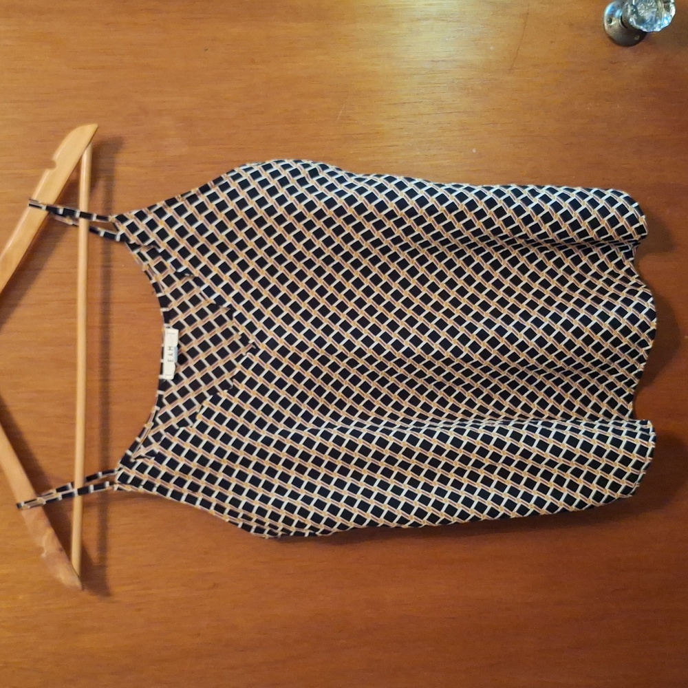 Geometric Cami Tank
